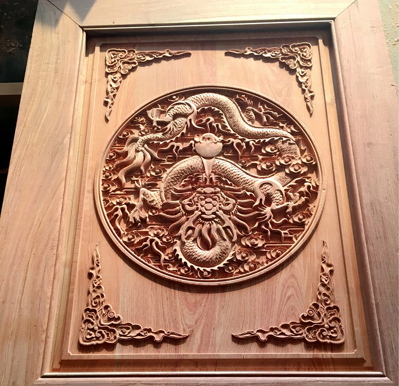 復合門(mén)雕刻